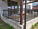 Ковані перила для тераси АРТ ПК No 46, фото 4
