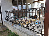 Ковані перила для тераси АРТ ПК No 46, фото 8