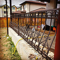Кованые перила для террасы 2