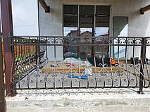 Кованые перила для террасы 3