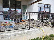 Кованые перила для террасы 4