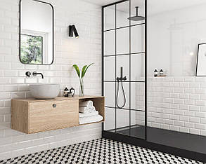 Декор Ceramica Paradyz Modern Bianco Taco 4,8x4,8, фото 2