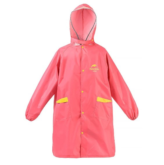 Накидка від дощу дитяча Naturehike Raincoat for girl XL NH16D001-W Рожевий, фото 1