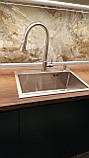Кухонна мийка Platinum Handmade 5843 HD-D001 сталь 3.0/1.5, фото 4