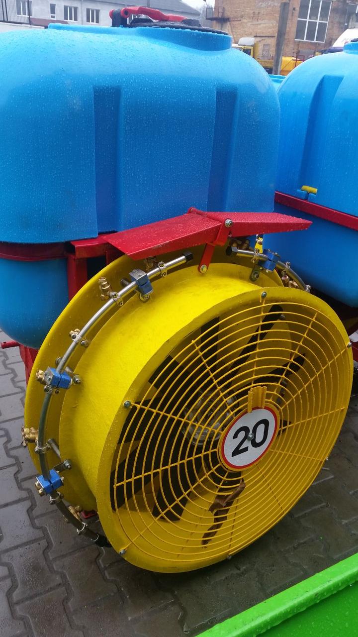 Обприскувач садовий навісний 800л. Polmark (Редуктор,мідна форсунка), фото 1