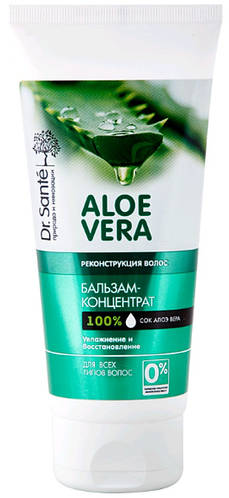 Купить Dr.Sante Aloe Vera бальзам-концентрат Реконструкция волос 200 мл ...