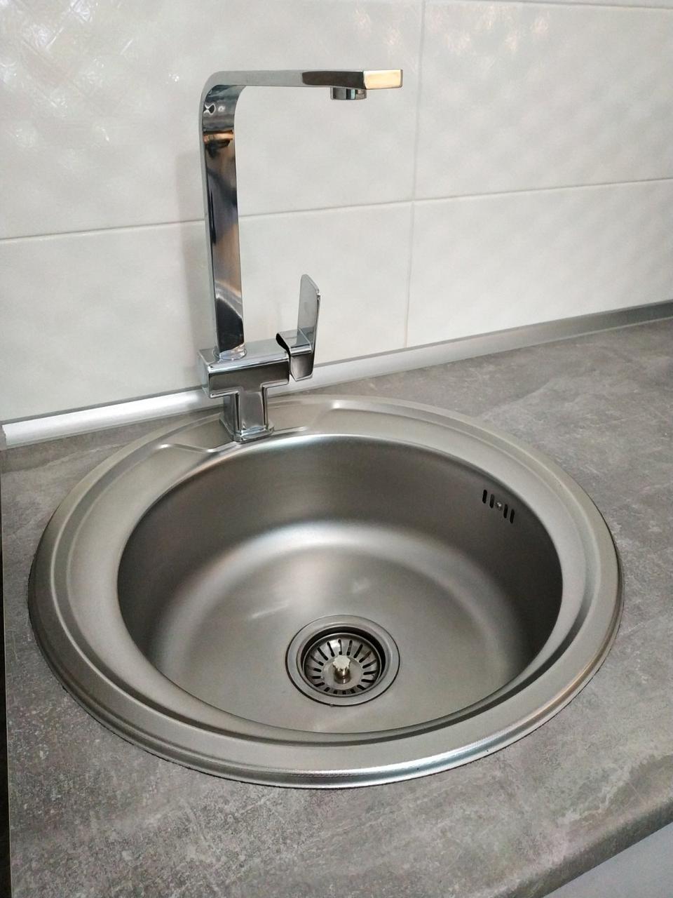 Врізна мийка Galaţi (Eko) Sorin Textură 490, фото 1