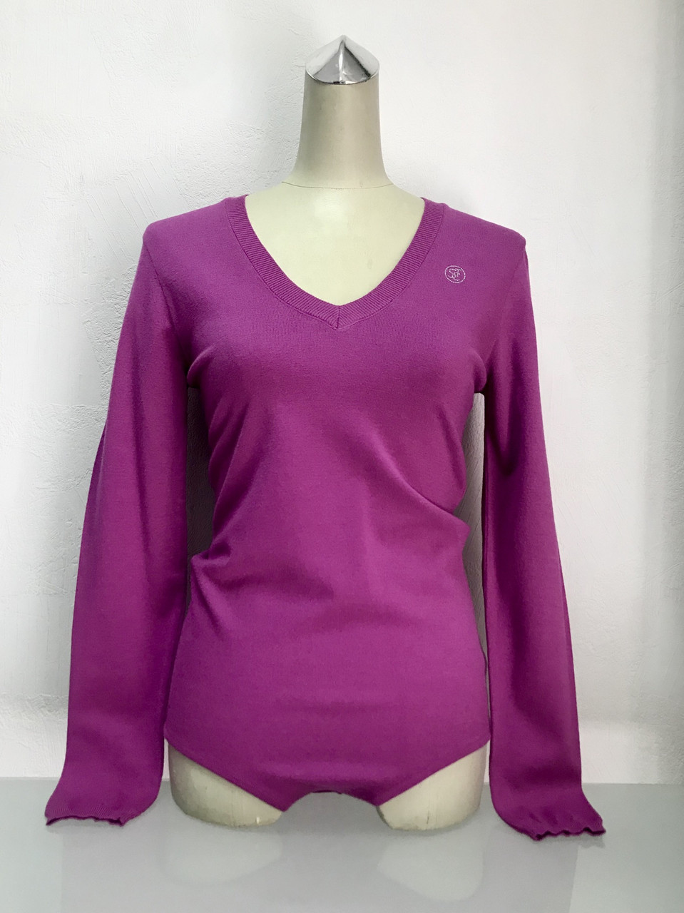 Боді пуловер жіночий бузковий Societa, фото 1