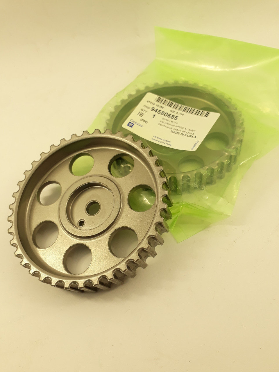 Шестерня розподільного валу (велика) LANOS/AVEO DAEWOO 1.3-1.4-1.5 SOHC GM Корея (ориг), фото 1