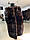 Жіноча норкова жилетка суцільна нірка канаська коричневого кольору розмір L M, фото 9