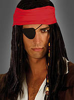 Чорна пов'язка на око для піратських костюмів
