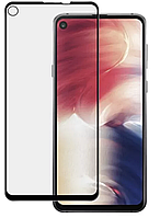 Захисне скло для Samsung Galaxy A8s (2019) Full Glue, колір чорний