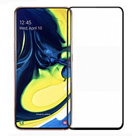 Захисне скло для Samsung Galaxy A80/A90 (2019) Full Glue, колір чорний