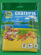 Скатертина одноразова (120x200) Супер торба жовта (1 шт)