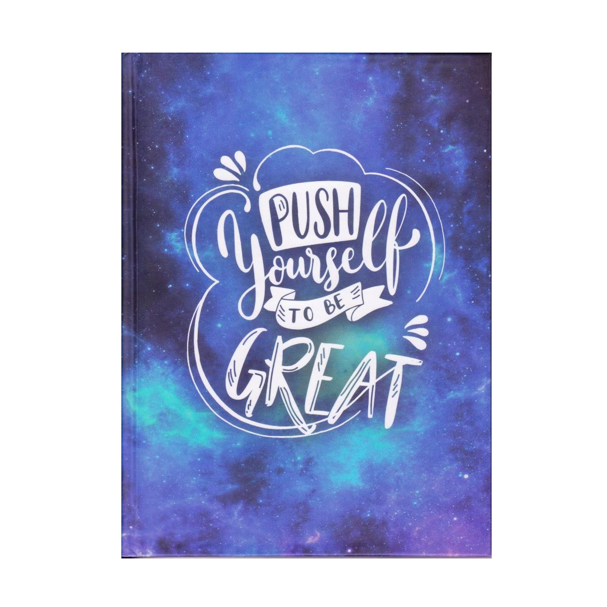 Блокнот А5 тверда палітурка, 120 арк. "Push yourself to be great" А5120, фото 1