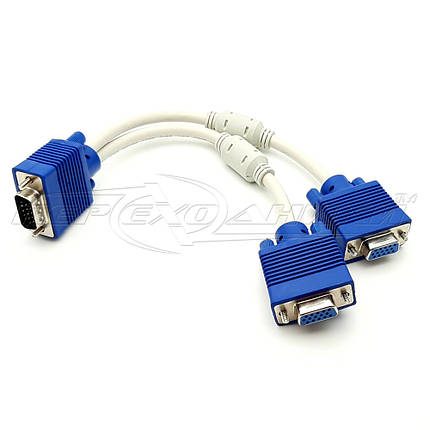 Пассивный Splitter VGA (M) to 2x VGA (F), фото 2