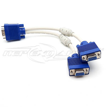 Пассивный Splitter VGA (M) to 2x VGA (F), фото 2
