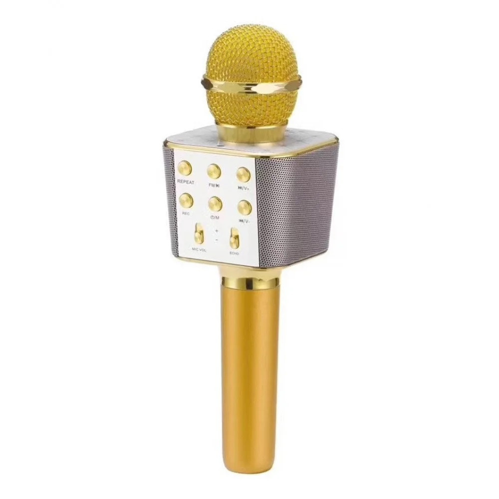 Бездротової Bluetooth мікрофон для караоке Wster WS-1688 USB+microSD+AUX+REC