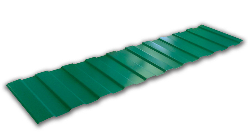 Профнастил С-10 / RAL 6005 глянець  / 0,45 мм / Тектум-С