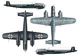 Збірна модель Italeri (1:72) Dornier Do 217 M-1, фото 6