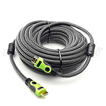 Кабель HDMI v1.4 з феритами в обплетенні, (добру якість) 10 м, фото 4