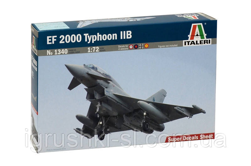 Збірна модель Italeri (1:72) EF 2000 Typhoon IIB