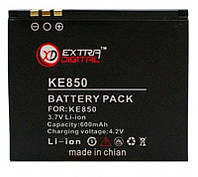 Акумулятор Lg KE850 Prada / LGIP-A750 / DV00DV6062 (600 mAh) ExtraDigital