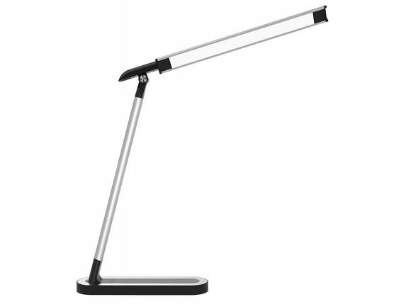 Світлодіодний настільний світильник Luxel 220-240V 9W (TL-07S) Silver, фото 1