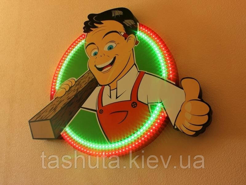Фигурный лайтбокс (световой короб) с диодами открытого типа Ташута  (11-49010)