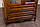 Шафа гірка в вітальню "Регіна" з натурального дерева, класична меблі в зал від фабрики виробника, фото 7