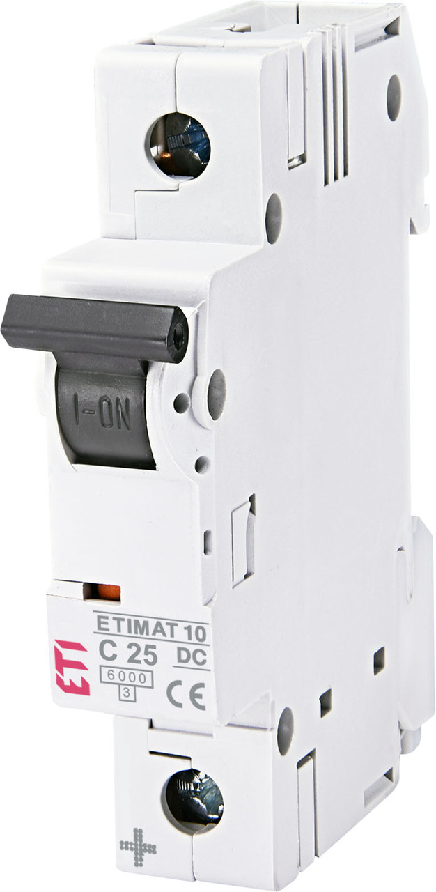 Авт. вимикач ETI ETIMAT 10 DC 1p 25A C 6kA 2137718