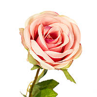 Штучна троянда рожева 67 см