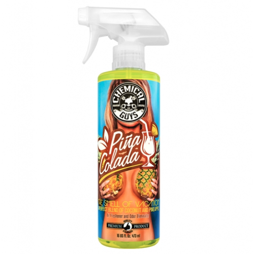 Ароматизатор Chemical Guys Pina Colada Scent Premium Air Freshener Odor Eliminato Піна Колада AIR22916