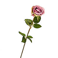 Искусственная Роза сиреневая 67 см