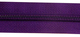 Молния спиральная метражная  №7 (10) колір № 865 Фіолетовий