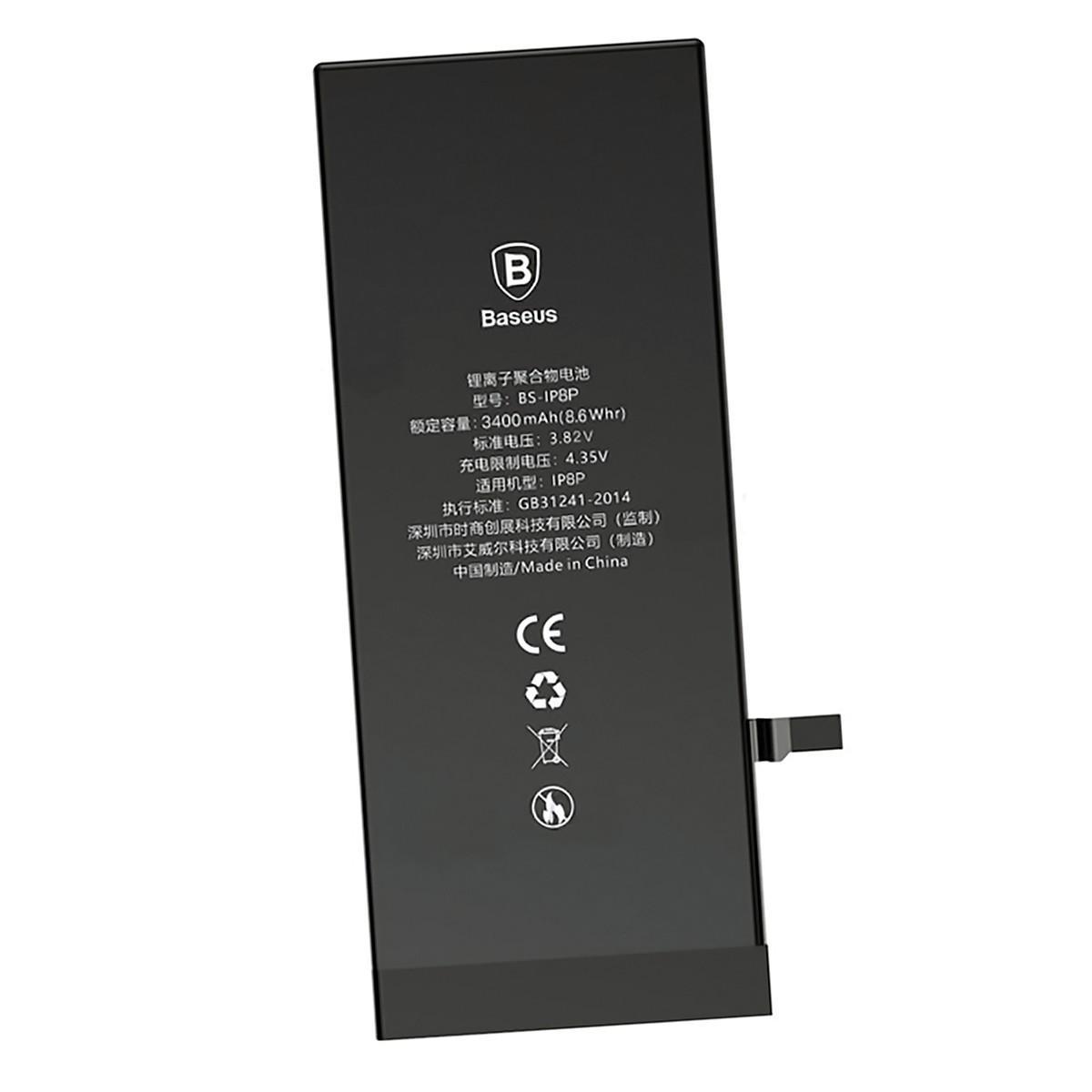 Акумулятор Baseus ACCB-BIP8P для iPhone 8 Plus, 3400 mAh Original PRC