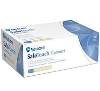 Перчатки Латексные Medicom Safetouch Connect Неопудренные (100 шт./уп.) Натурального цвета