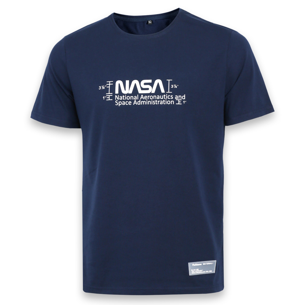 Футболка чоловіча т синя з принтом NASA №2 Ф-10 DBLU S(Р) 20-800-020-001, фото 1