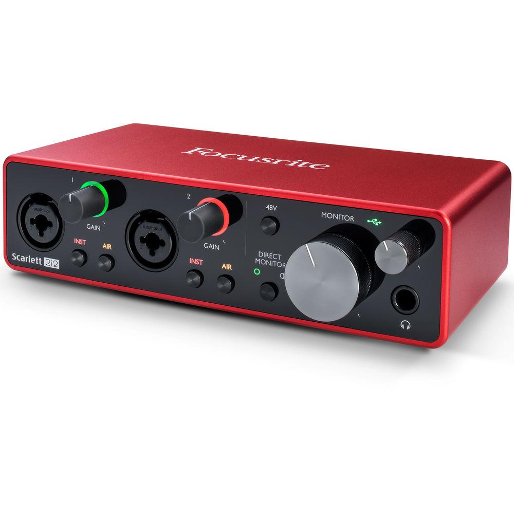 Аудіоінтерфейс FOCUSRITE Scarlett 2i2 3rd