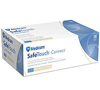 Перчатки Латексные Medicom Safetouch Connect Неопудренные (100 шт./уп.) Натурального цвета S