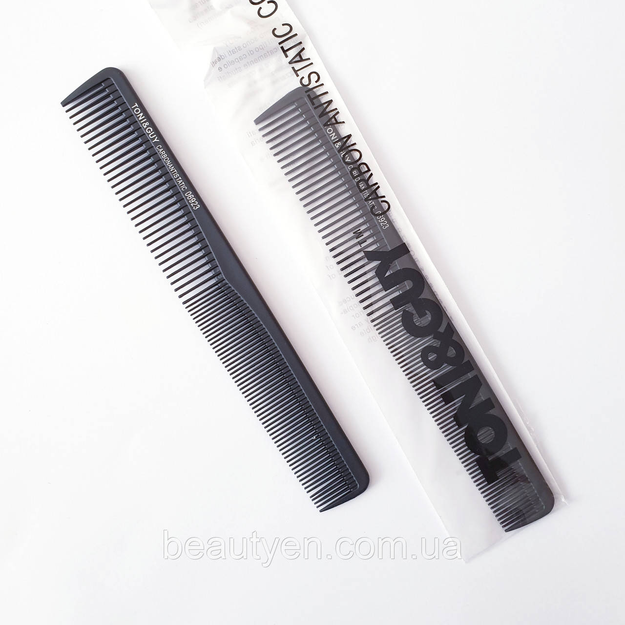 Гребінець Toni&guy carbon antistatic 06923