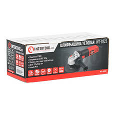Шліфмашина кутова INTERTOOL WT-0222, фото 5