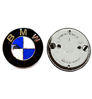 Емблема Bmw 2 пуклі 80 мм пластик