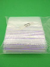 Пакет з замком Zip-lock 10х20(100шт) (1 пач.)