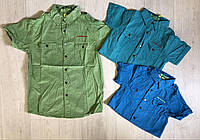 Рубашки на мальчика оптом, S&D, 134-164 см,  № KK-238