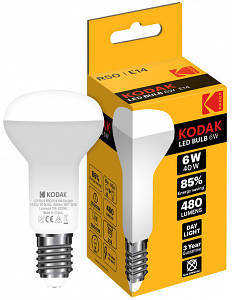 LED-лампа KODAK R50 6W E14 4100K Нейт.Бел.