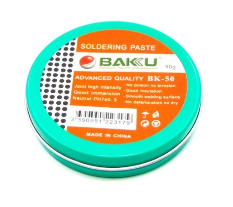 Флюс-паста BAKU BK-50 (50гр.)