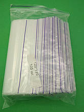 Пакет з замком Zip-lock 12х12(100шт) (1 пач.)