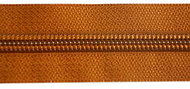 Молния спиральная метражная  №7 (10) колір № 079 Рудий