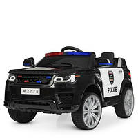 Электромобиль детский Полиция Bambi M 2775EBLR-1-2 двери открываются Bluetooth пульт